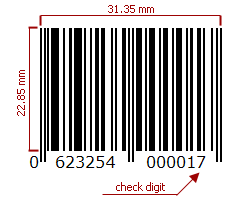 Barcode - EAN 13