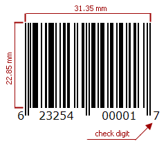 Barcode - UPC-A