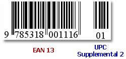 Barcode - UPC Supplemental 2
