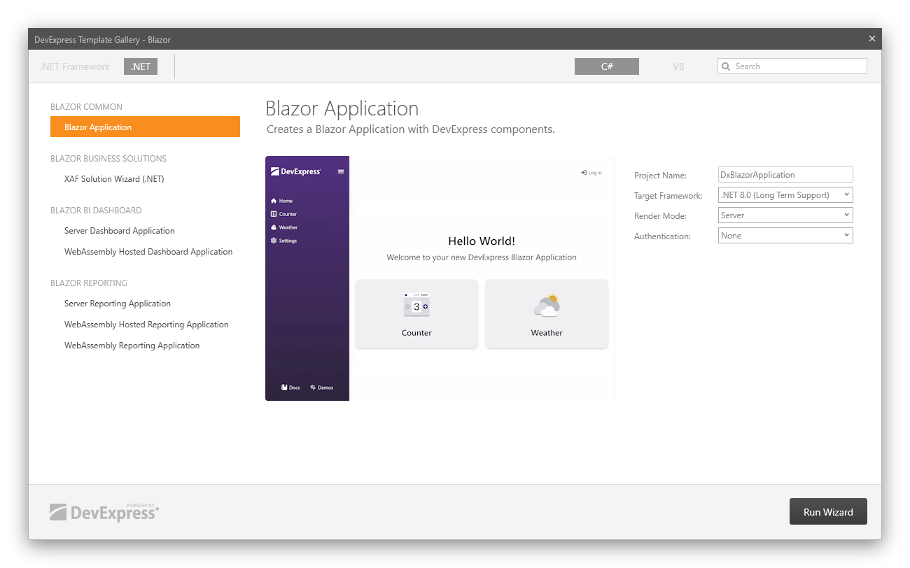 blazor-create-new-blazor-app