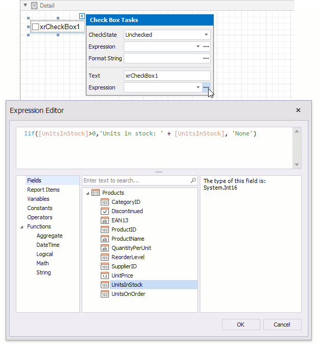 report-control-check-box-bind-to-data