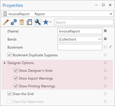 DesignerOptions properties in WPF