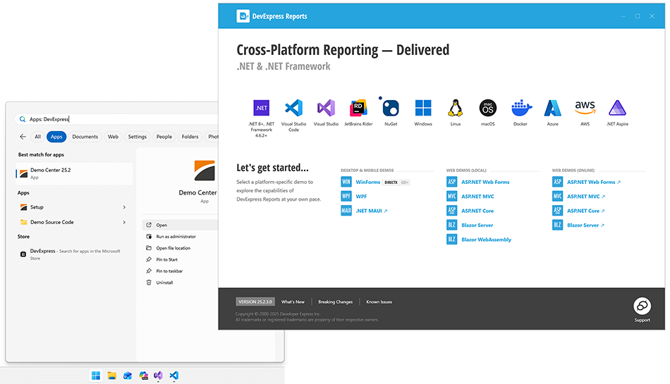 DevExpress Demo Center