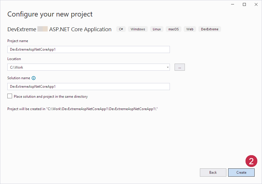 Configure New DevExtreme Project