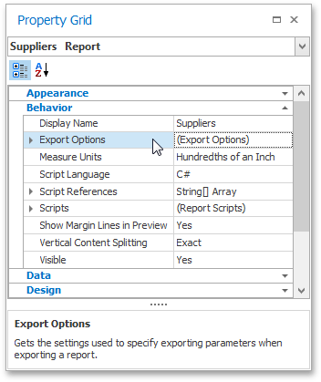 end-user-report-designer-dock-panel-property-grid