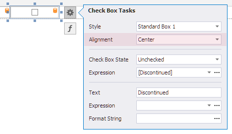 Checkbox Alignment Center