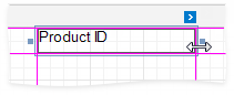 Resize Table Cells