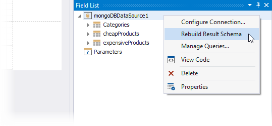 Rebuild Result Schema