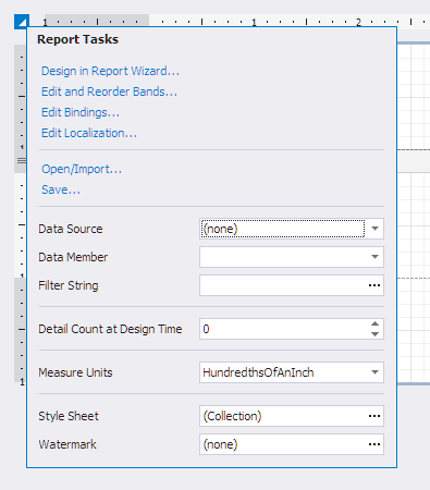 Multiple Data Tables - Clear Report Data Source