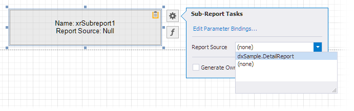 Specify Subreport Source