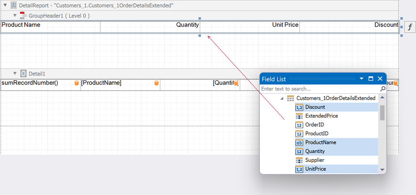 invoice-report-detail-layout-add-table-headers