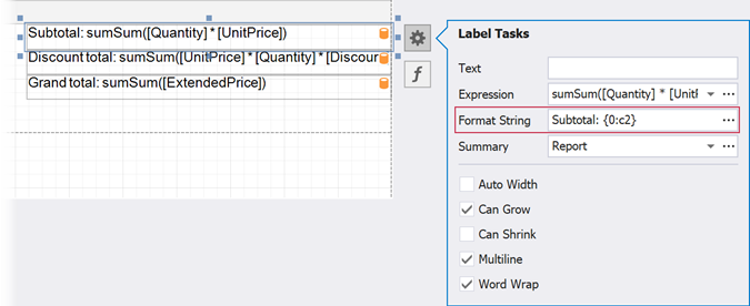 invoice-label-format-string