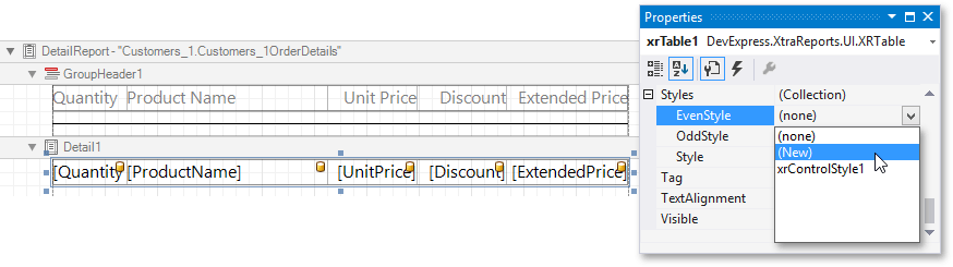 invoice-report-table-even-style