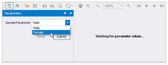 Custom parameter type