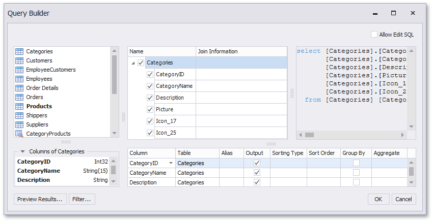 query-designer-activate-table-checkbox