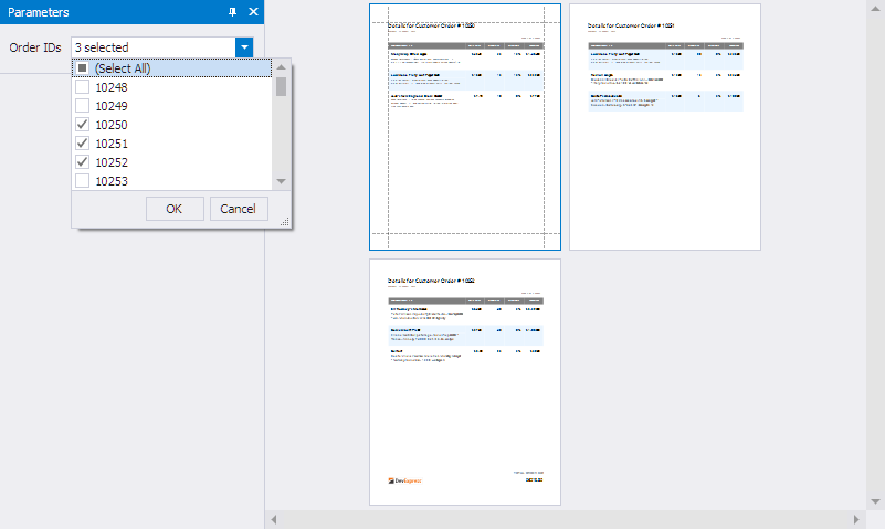 Multi-value Report Parameter as Query Parameter