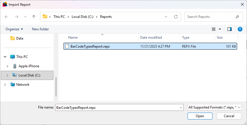 JetBrains Rider Import Report Dialog