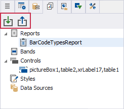 Report Designer for Rider Report Gallery Import Save Template