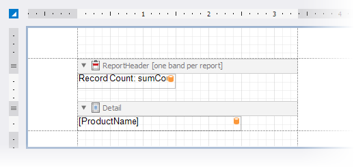record-count-report-designer