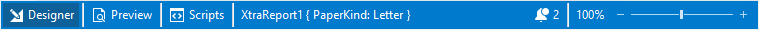 report-designer-rider-status-bar
