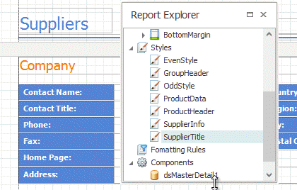 report-explorer-applying-style