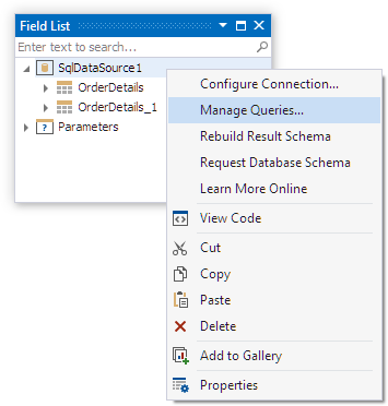 Use Query Parameters | Reporting | DevExpress Documentation