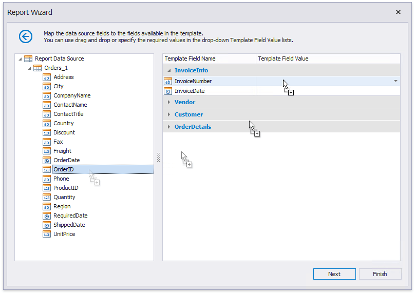 report-template-wizard-map-fields-drag-and-drop