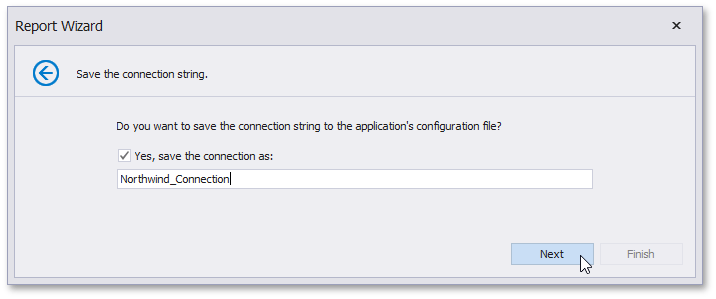 report-wizard-save-connection-string
