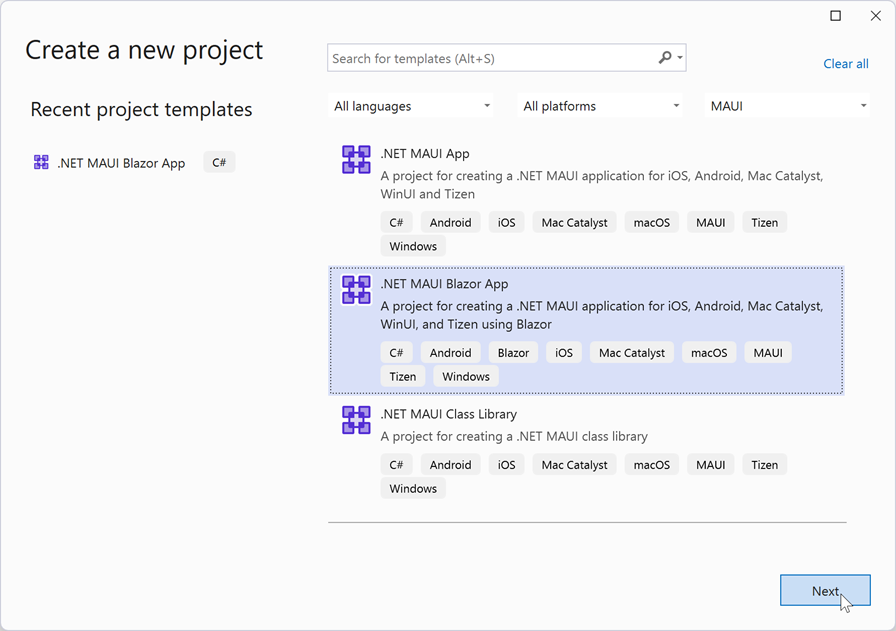 maui new project