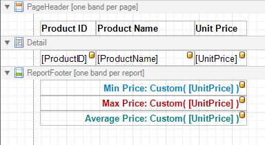 Handle Script Events To Calculate Custom Summaries Reporting