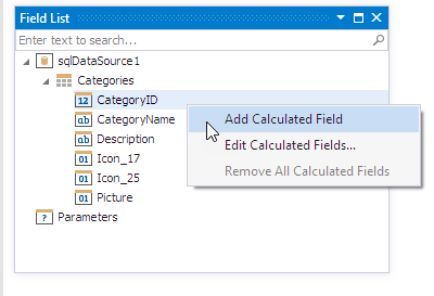 Add Calculated Field