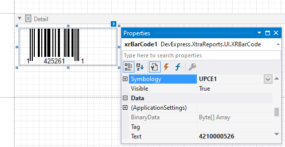 Assurance UPC & Barcode