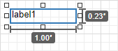 Report Designer - Dimension Notations in inches