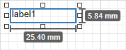 Report Designer - Dimension Notations in millimeters