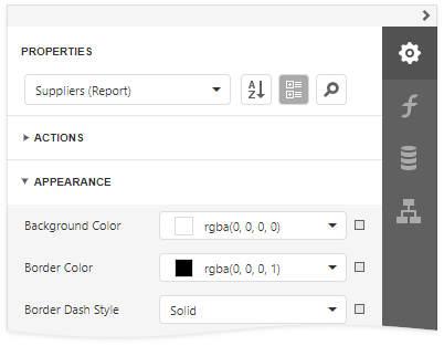 web-designer-properties-panel
