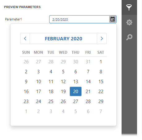 Web Parameter Editor DateTime Without Time