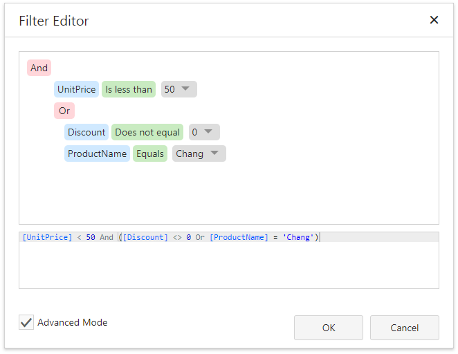 web-rd-filter-editor-advanced-mode