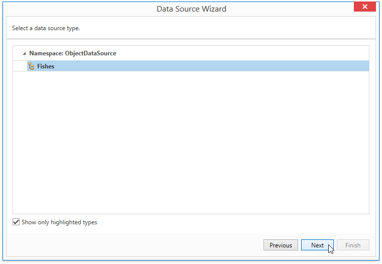 WpfReportWizard_Object_SelectDataSourceType