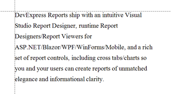 Line Spacing - XRLabel, DevExpress Reports