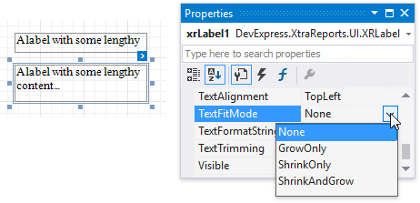 xrlabel-text-fit-mode-properties-window