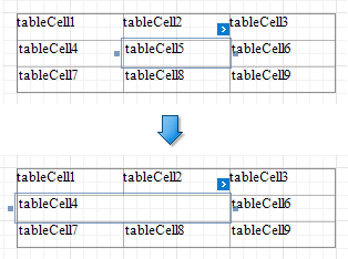 xrtable-delete-cell