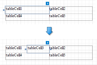 xrtable-insert-cell