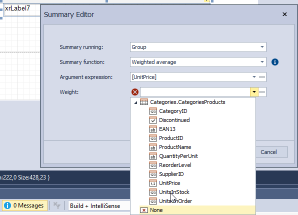 report-multiple-summaries-running-property