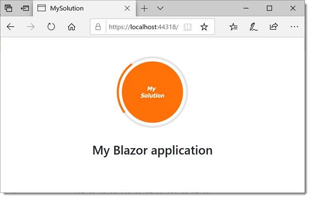 Custom ASP.NET Core Blazor Splash Screen