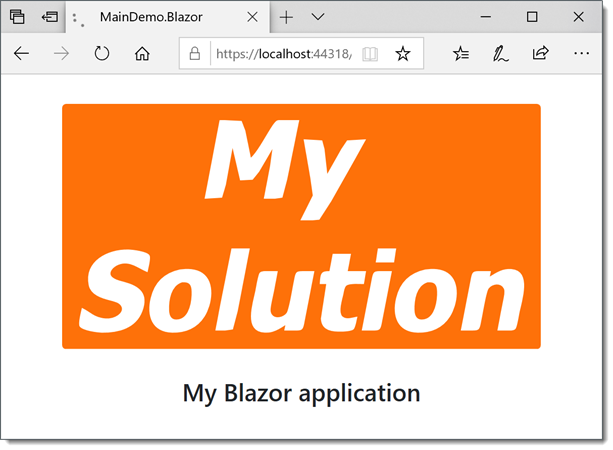 Custom ASP.NET Core Blazor Splash Screen Component