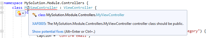 xaf code analysis