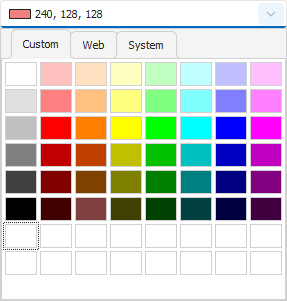 XAF Color Properties WinForms