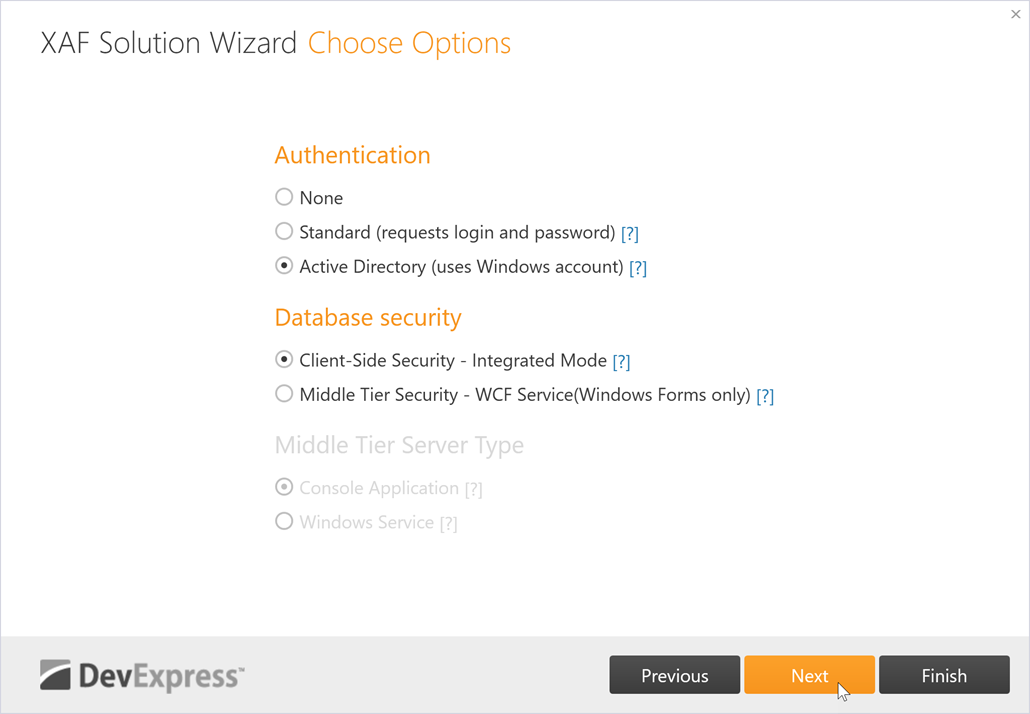 Choose Security