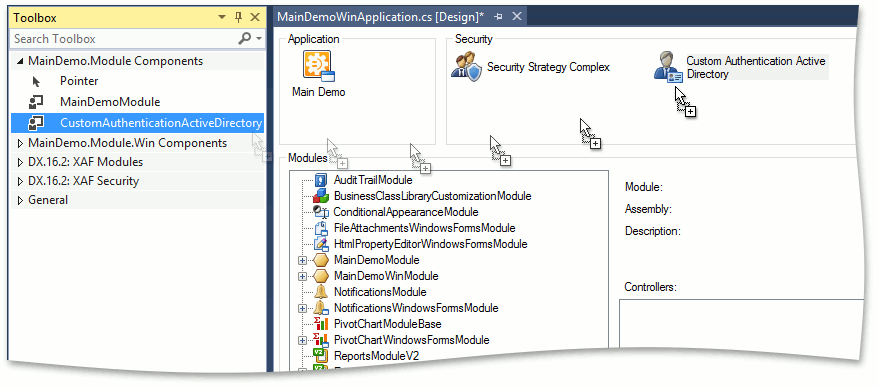 CustomAuthenticationActiveDirectory