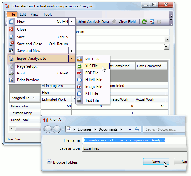 devexpress grid export pdf